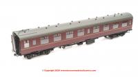 7P-001-706U Dapol BR Mk1 Corridor Second Coach SK in BR Maroon - unnumbered